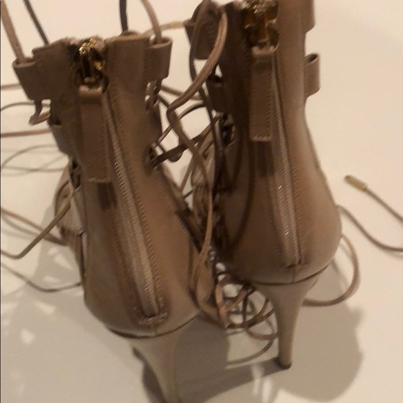 Aquazzura Tie Up Sandals Never Worn Sz. 39 - Picture 5 of 5